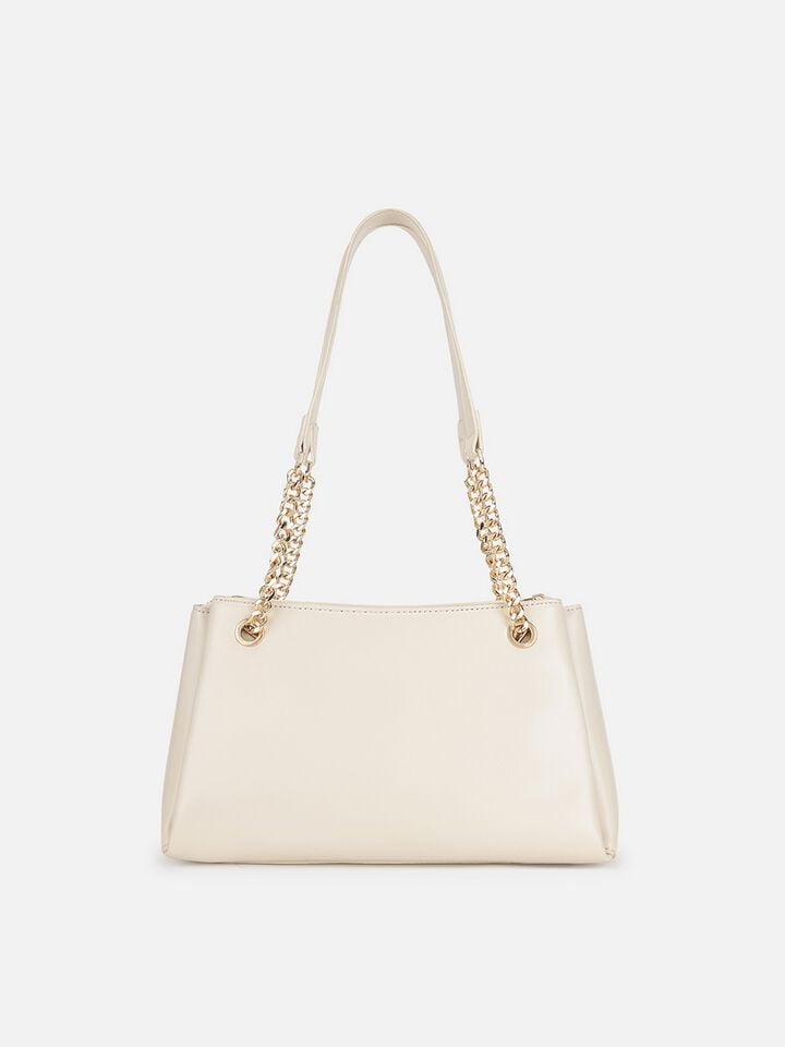 Sandra Shoulder Bag - Off-White