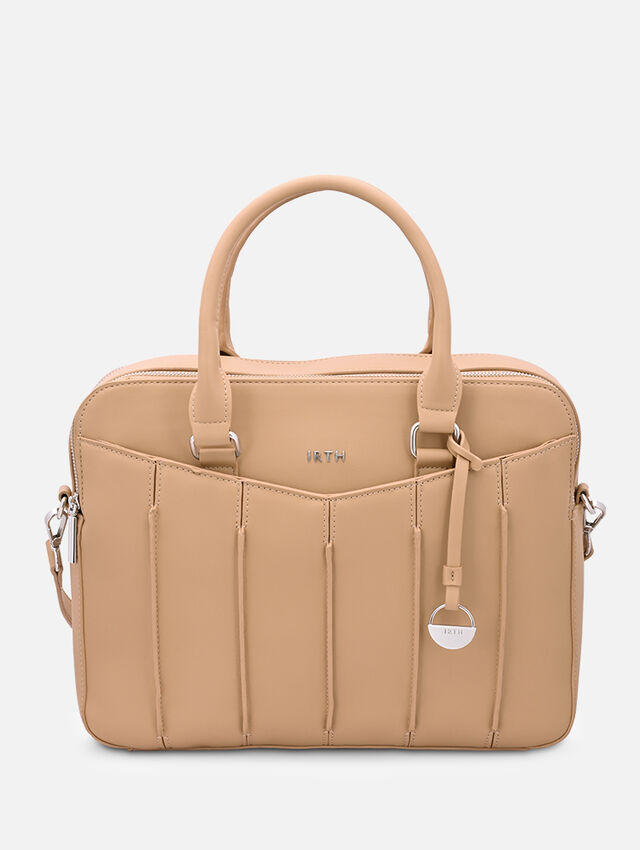 Beige-laptop-bag-for-women