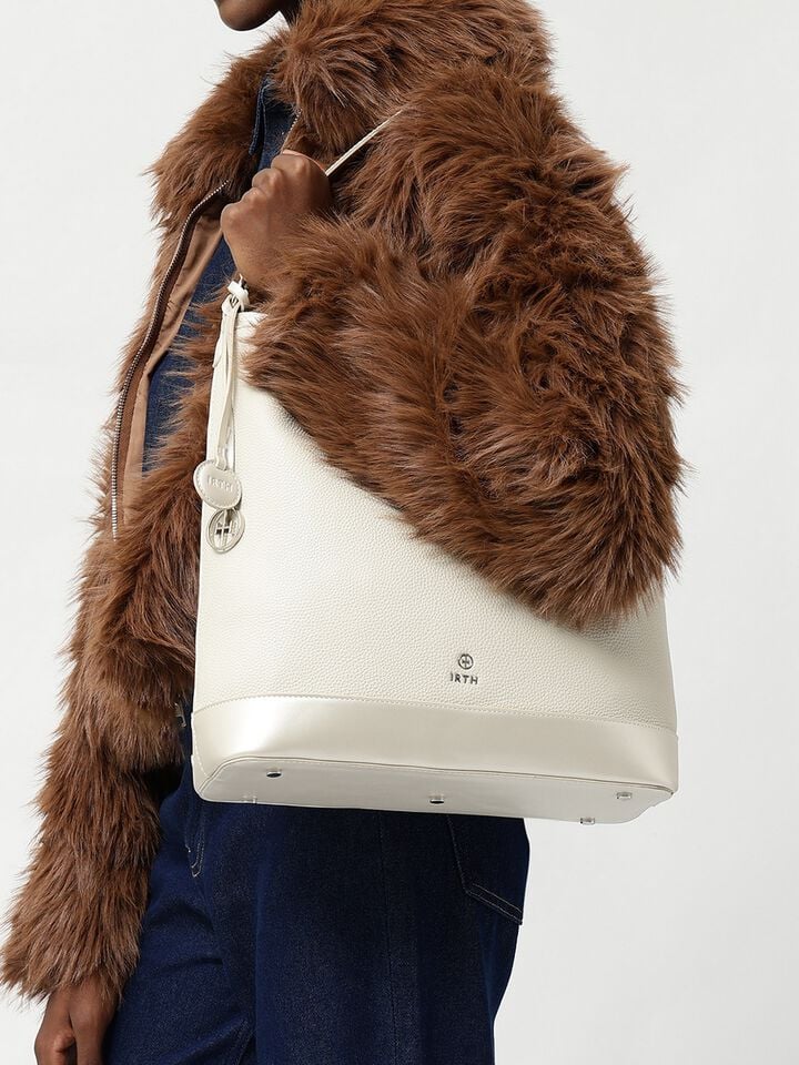 Pearl Shoulder Bag - White
