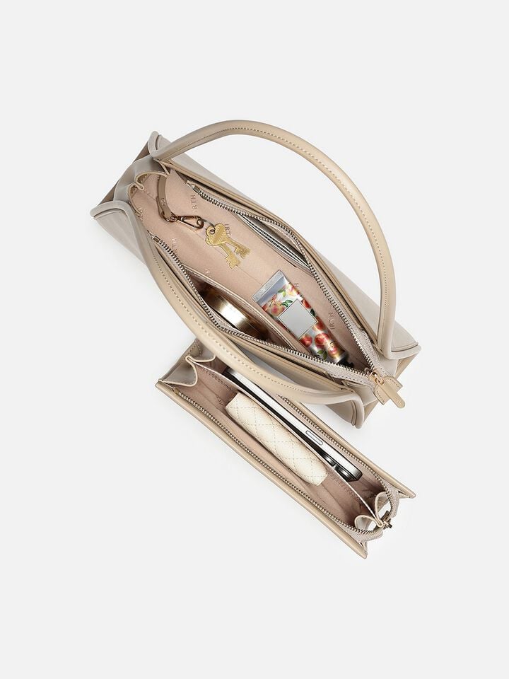 Cady Shoulder Bag - Beige