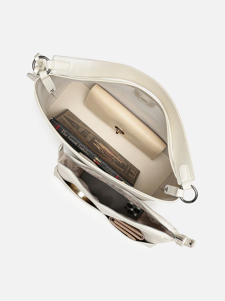 Pearl Shoulder Bag - White