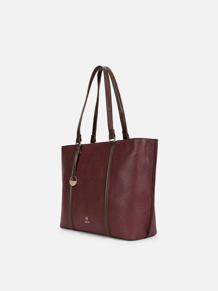 Jackie Work Bag - Dark Cherry