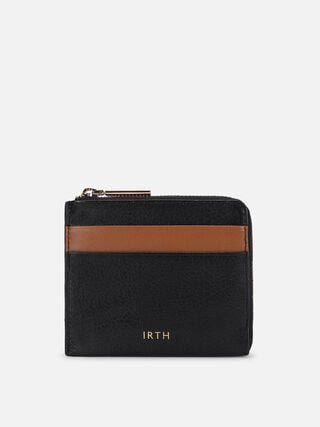Sway Leather Card Holder - Black