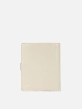 Atlas Leather Passport Holder - Off-White