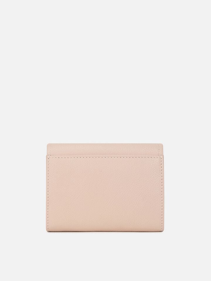 Parker Small Leather Wallet - Pink