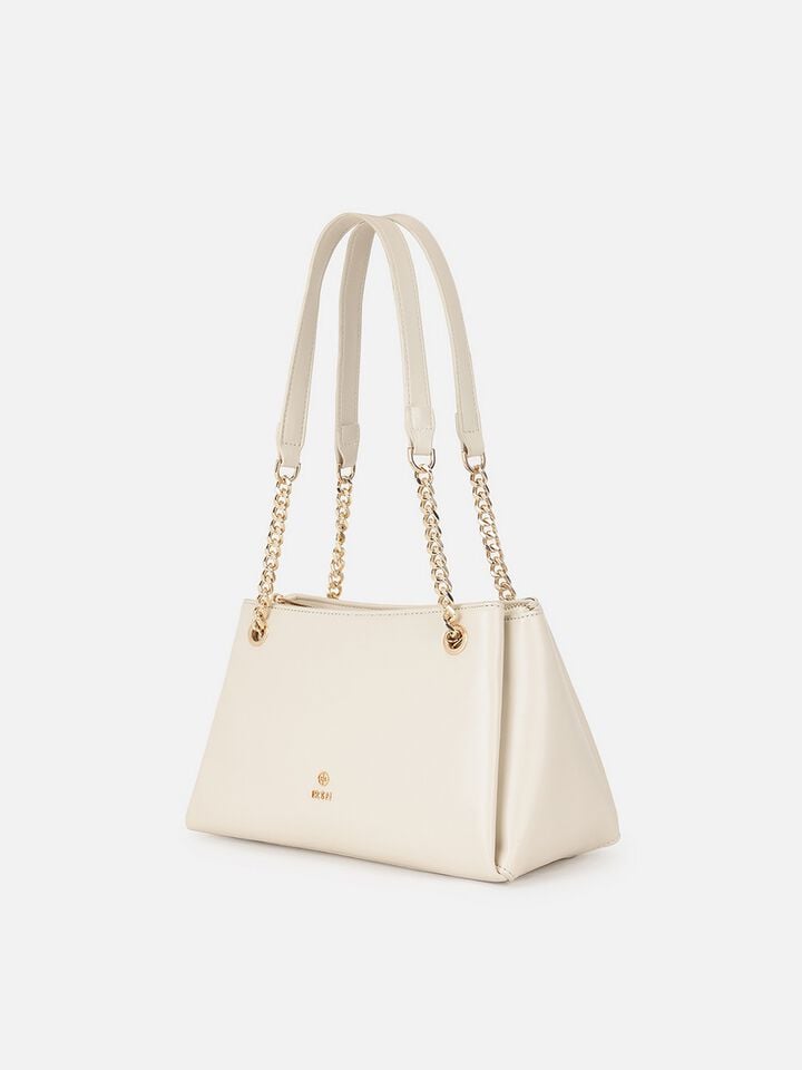 Sandra Shoulder Bag - Off-White