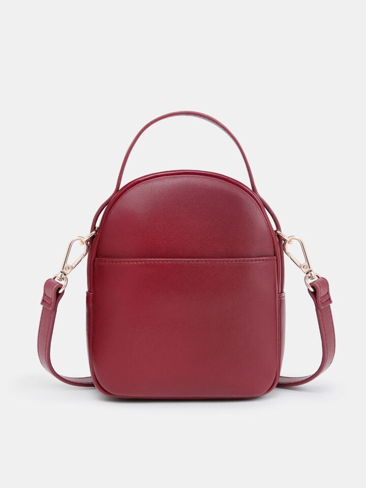 Brie Quilted Sling - Cherry