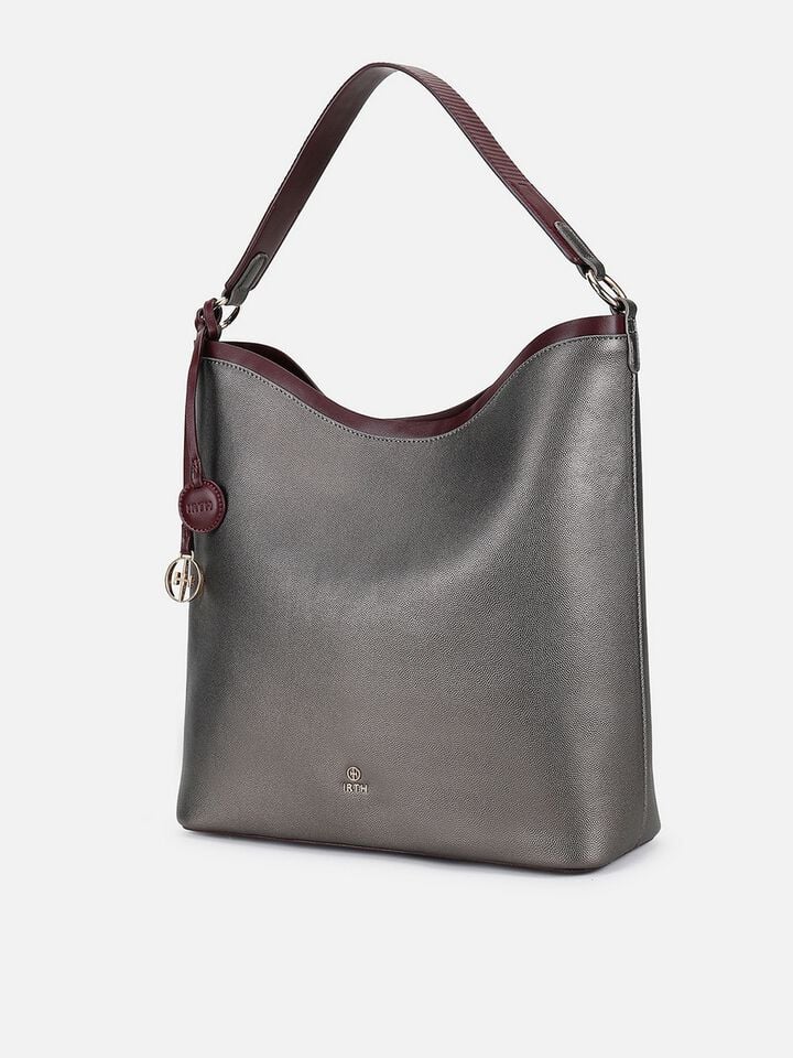 Pearl Shoulder Bag - Gunmetal
