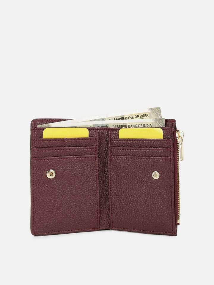Yara Wallet - Dark Cherry