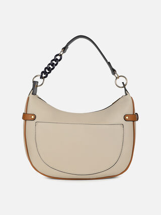 Clara Large Shoulder Bag - Off White