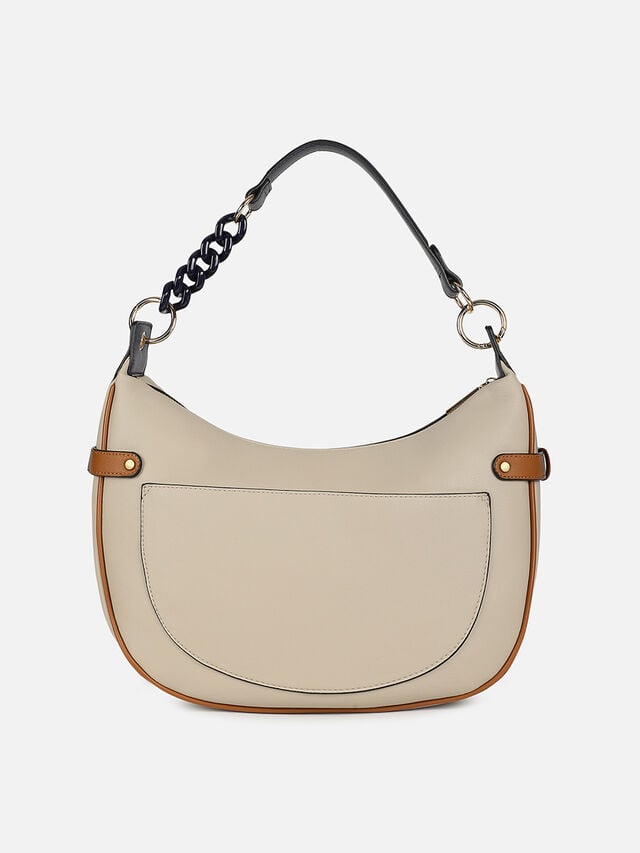 Clara Large Shoulder Bag - Off White