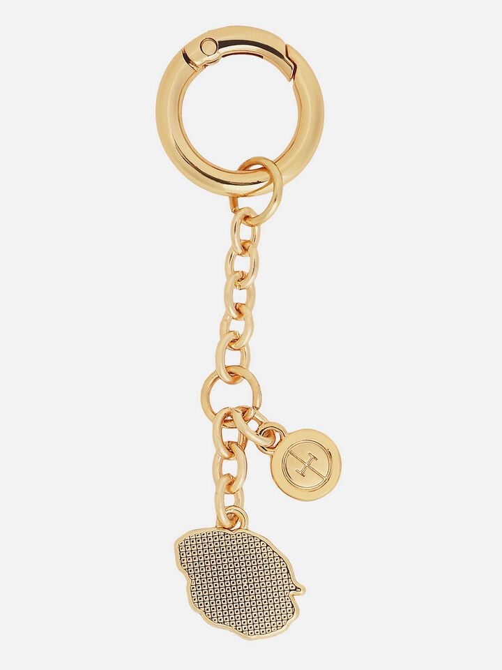 Poppy Enamel Charm - Black