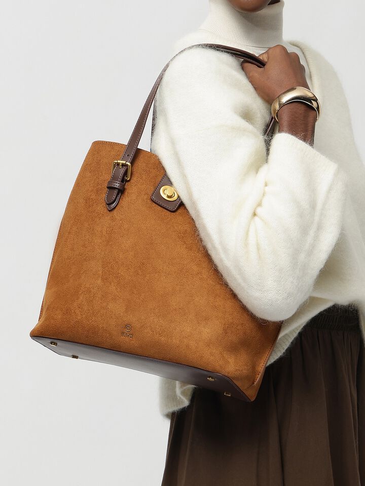 Maya Fawn Tote - Tan