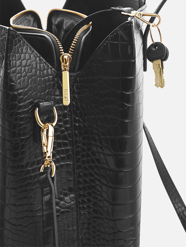 Classic Black Tote