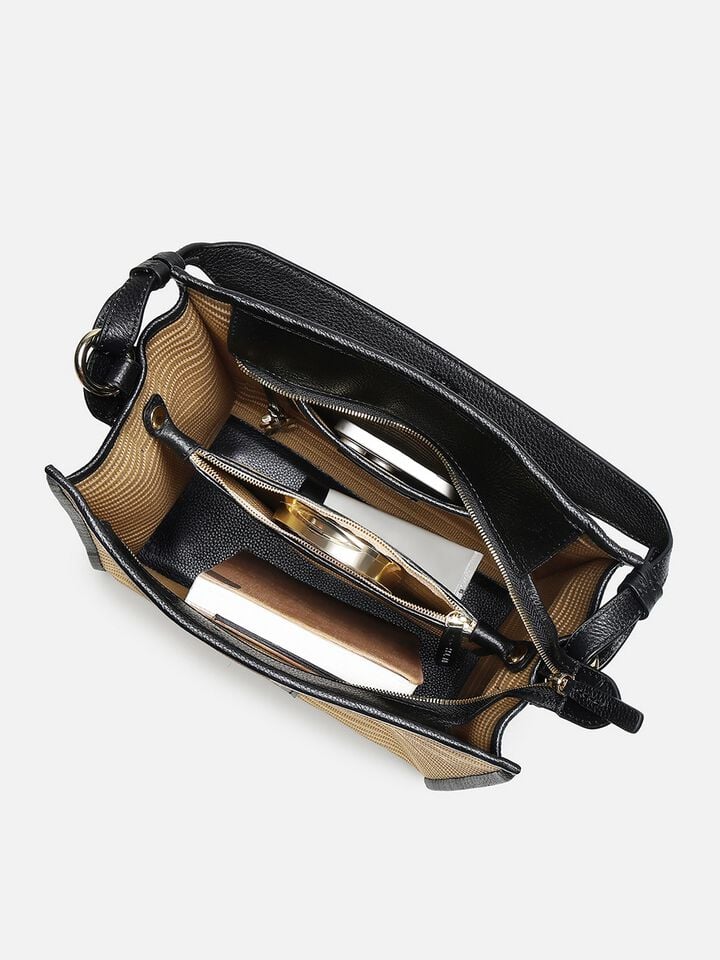 Knits Shoulder Bag - Beige