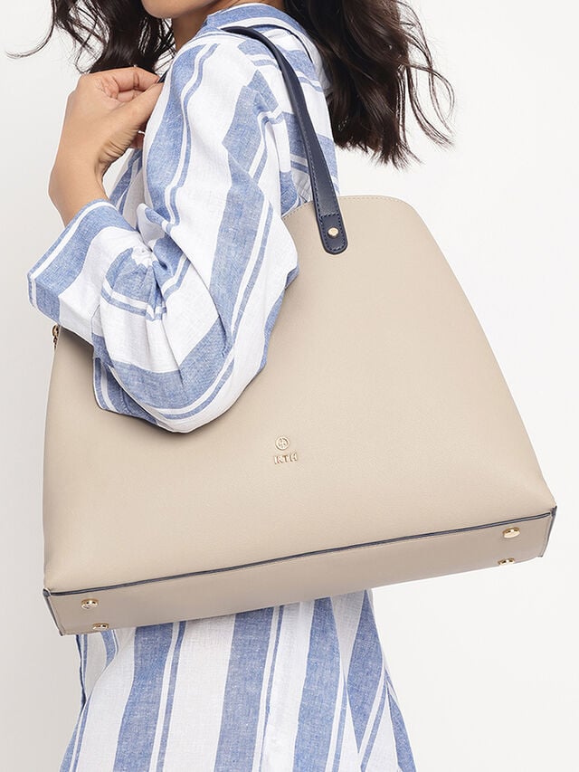 Maeve Large Tote - Off-White