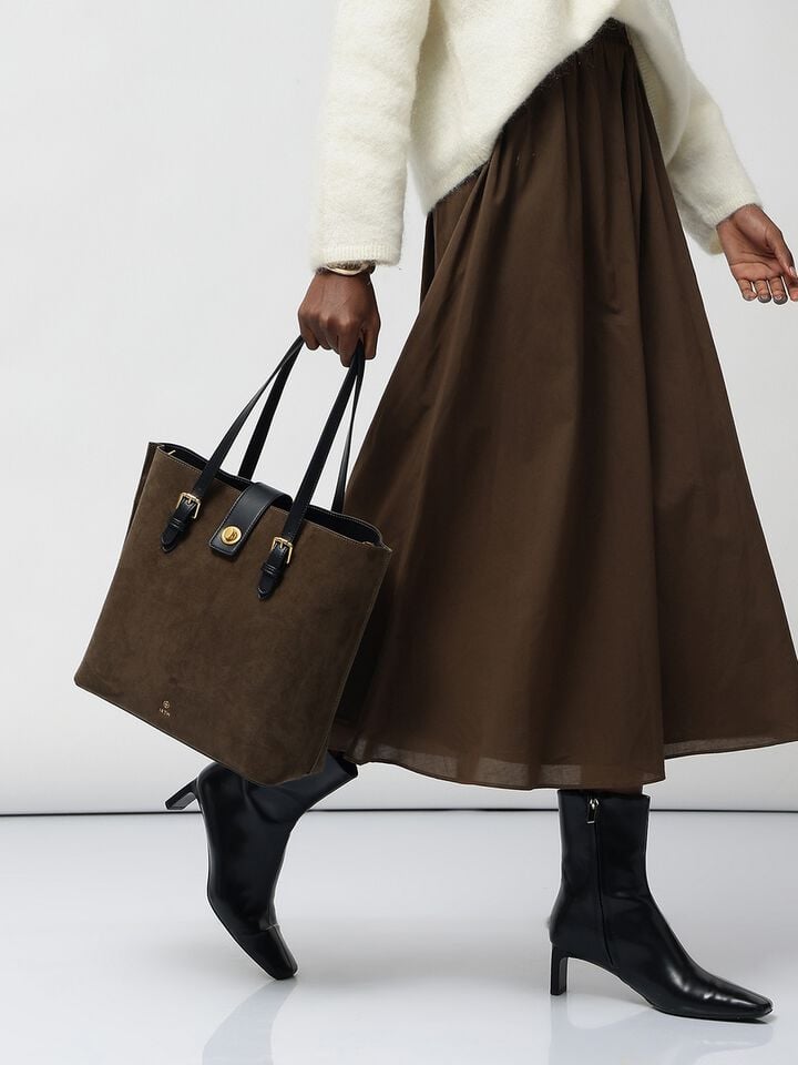 Maya Fawn Tote - Olive