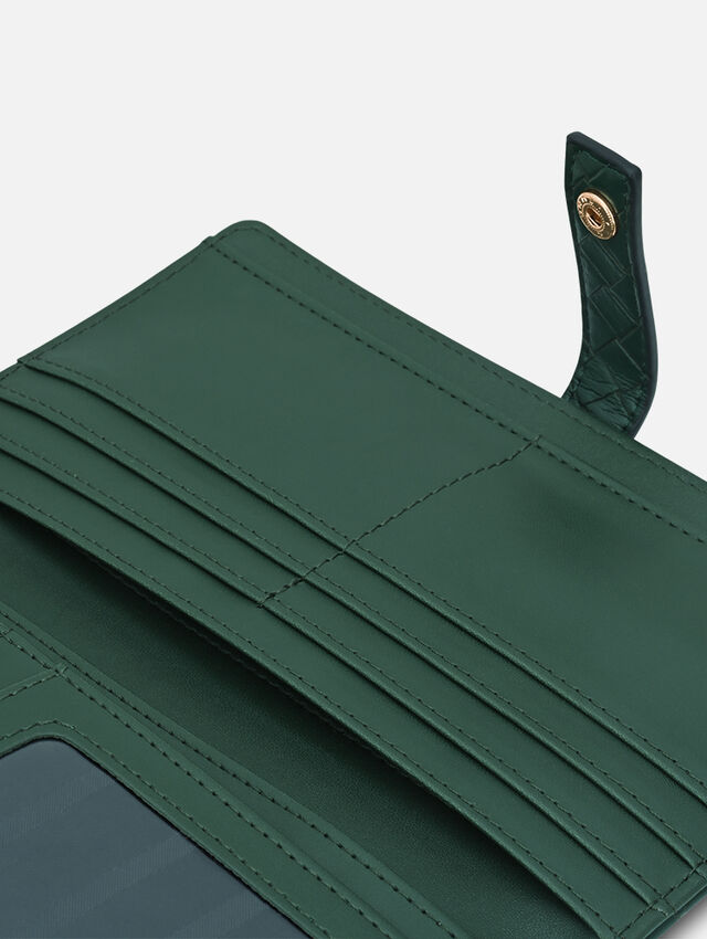Bi-fold Green Wallet