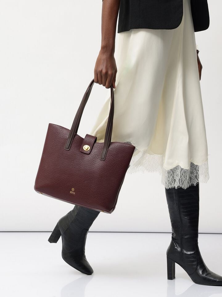 Merida Tote - Dark Cherry