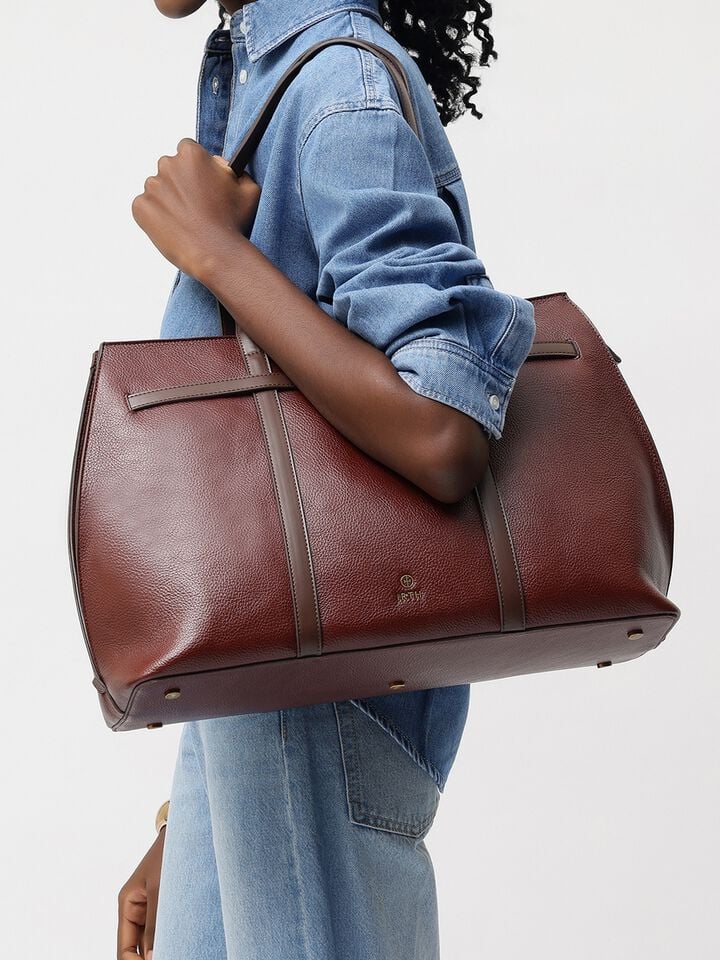 Valerie Work Bag - Brown