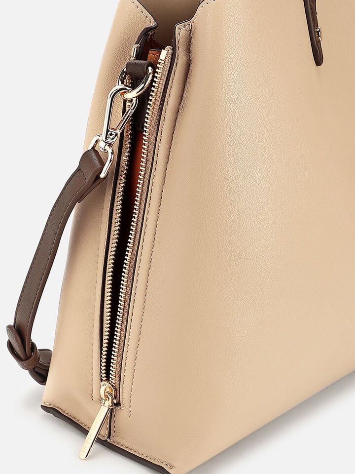 Maeve Large Tote - Beige