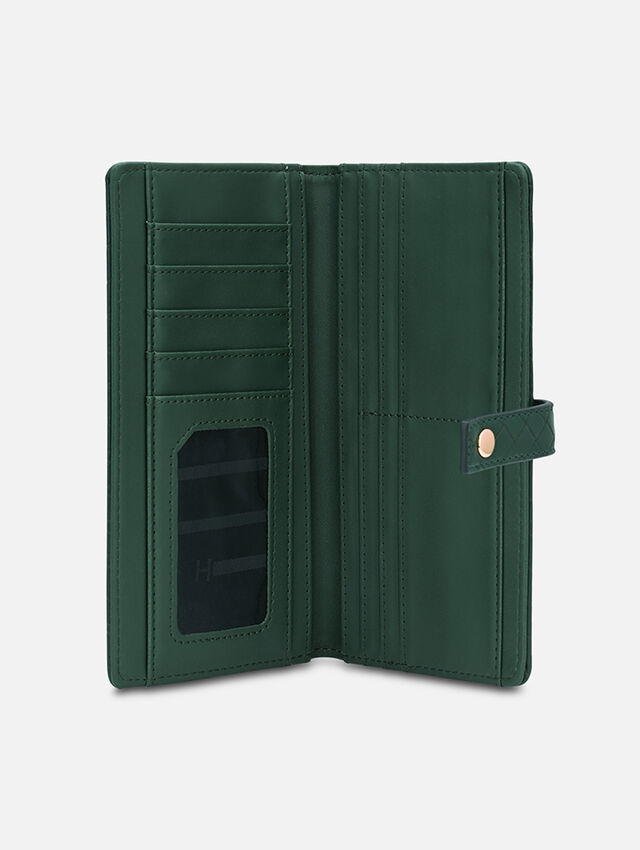 Bi-fold Green Wallet