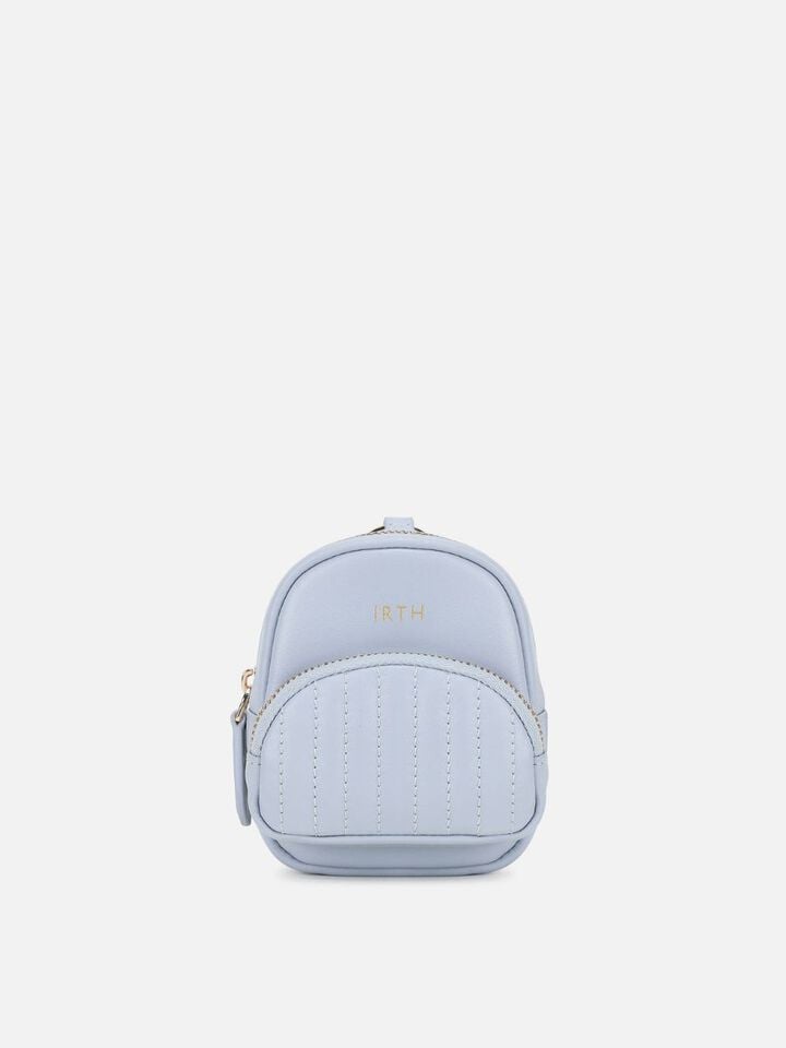 Jo Miniature Leather Backpack - Blue