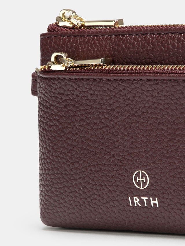 Kira Wristlet Wallet - Dark Cherry