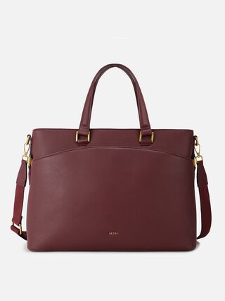 Noa Work Bag - Dark Cherry