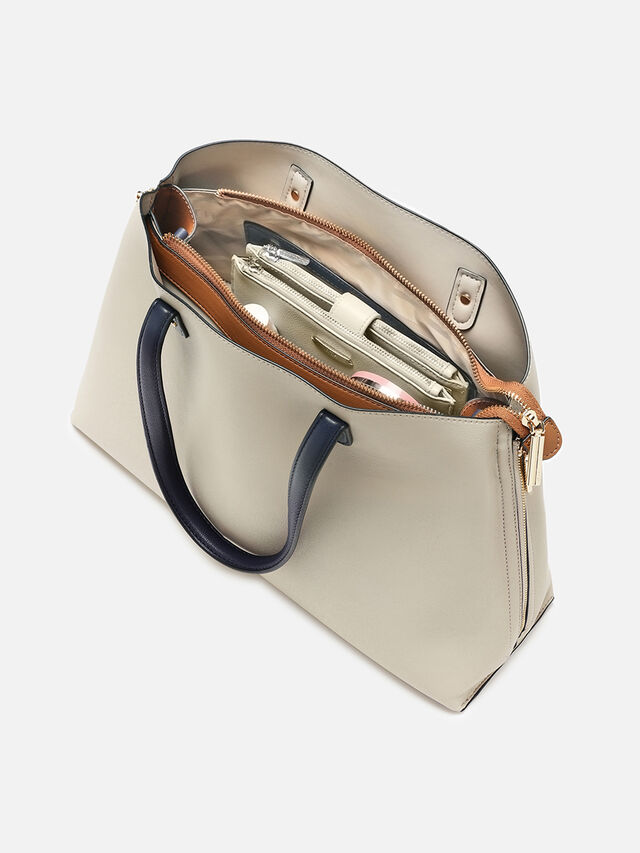 Maeve Large Tote - Off White