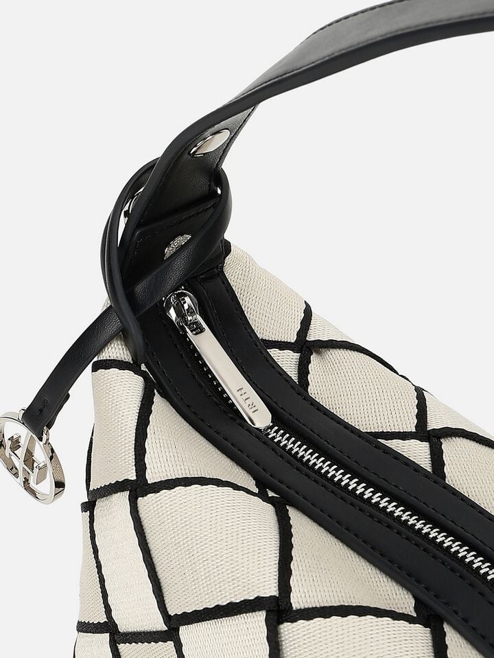 Candace Webbing Handheld - Off-White