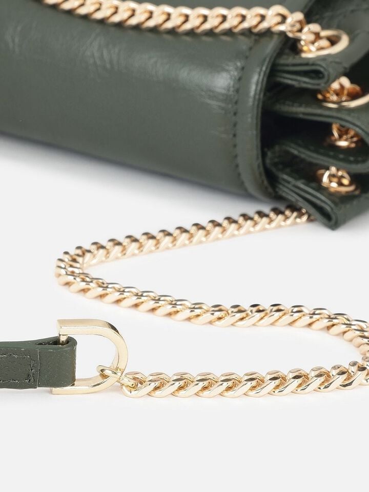 Lynn Leather Sling - Green