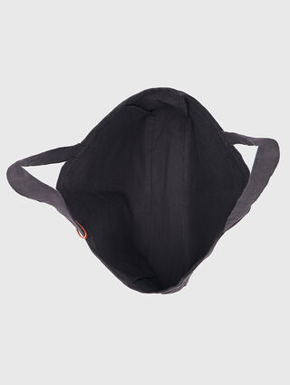 All Black Canvas Shopper