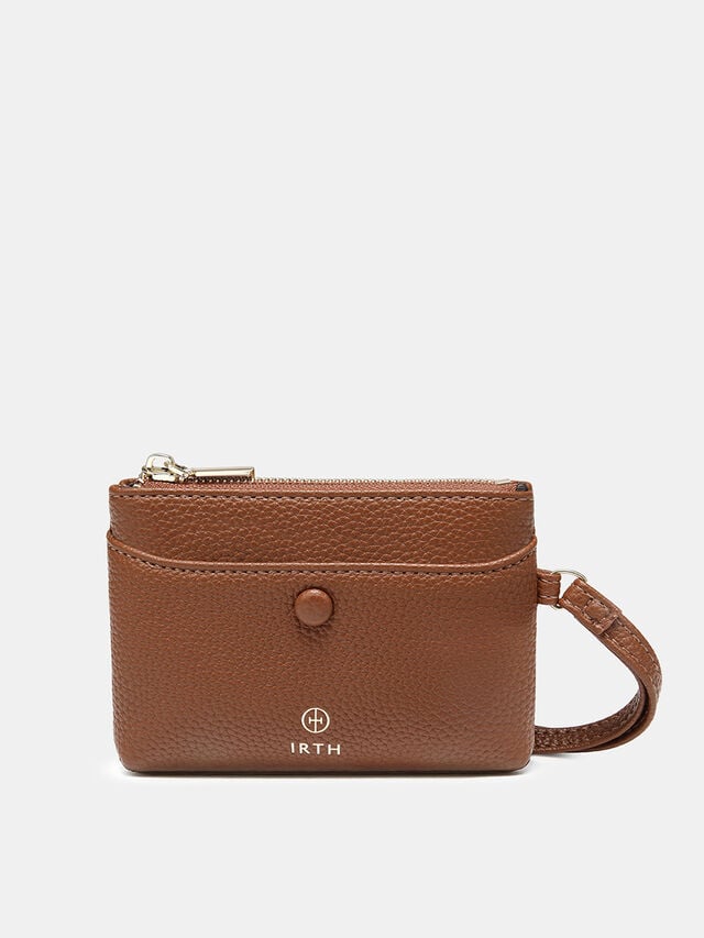 Vera Wristlet Wallet - Tan