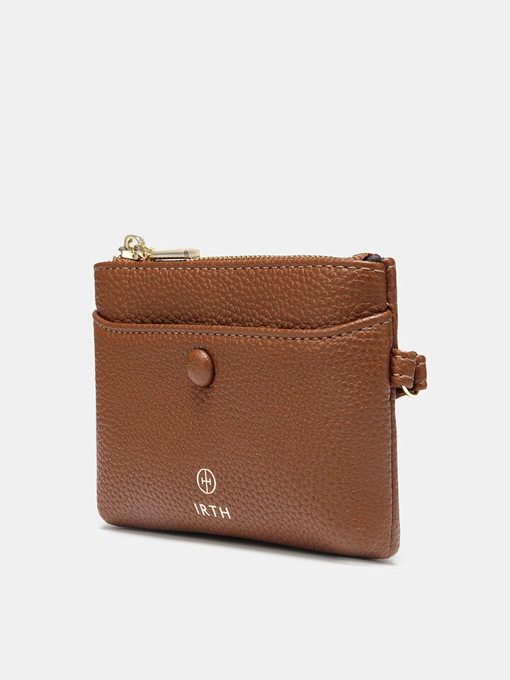 Vera Wristlet Wallet - Tan
