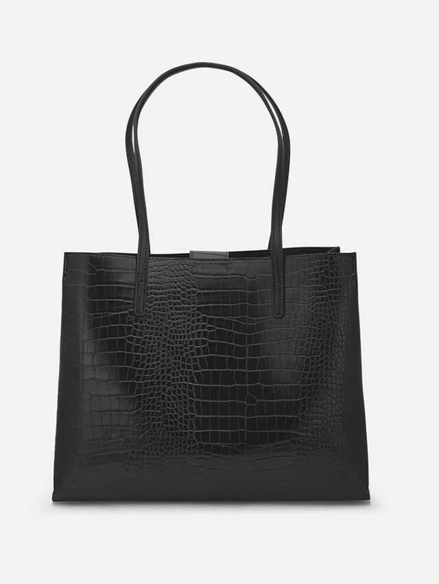 Classic Black Tote