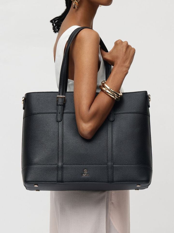 Carly Work Bag - Black