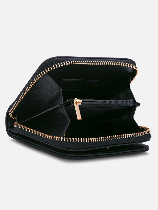 Little black snap wallet