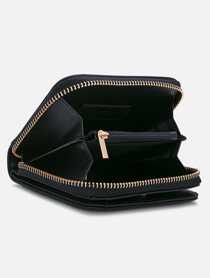 Little black snap wallet