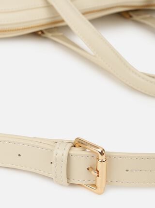 Brenda Medium Work Bag - White