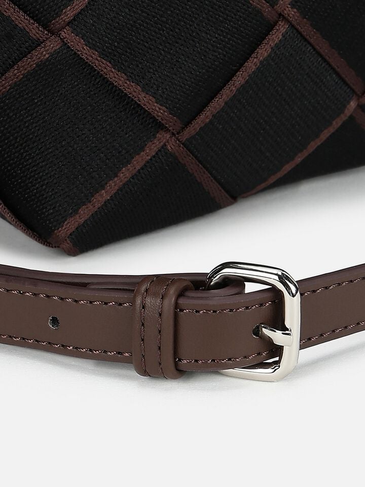 Candace Webbing Handheld - Black