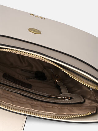 Delight in White Shoulder Bag