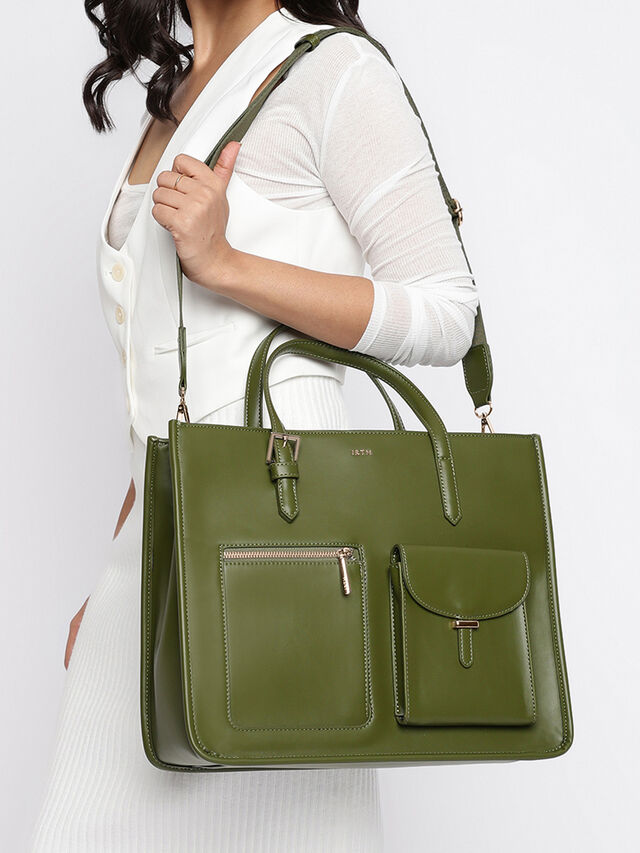 Roxanne Work Bag - Green