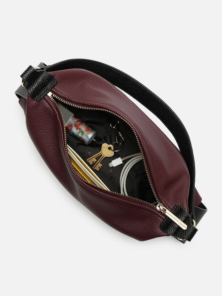 Mavis Shoulder Bag - Dark Cherry