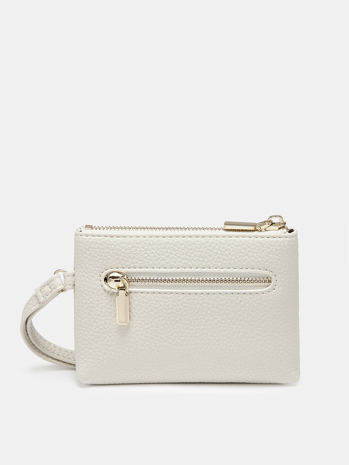 Vera Wristlet Wallet - Off-White