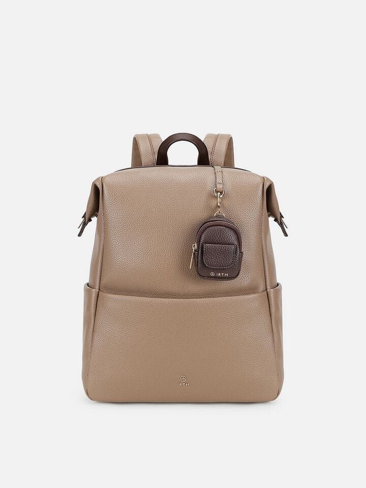 Marlow Laptop Backpack - Beige