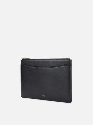 Nook Leather Pouch - Black