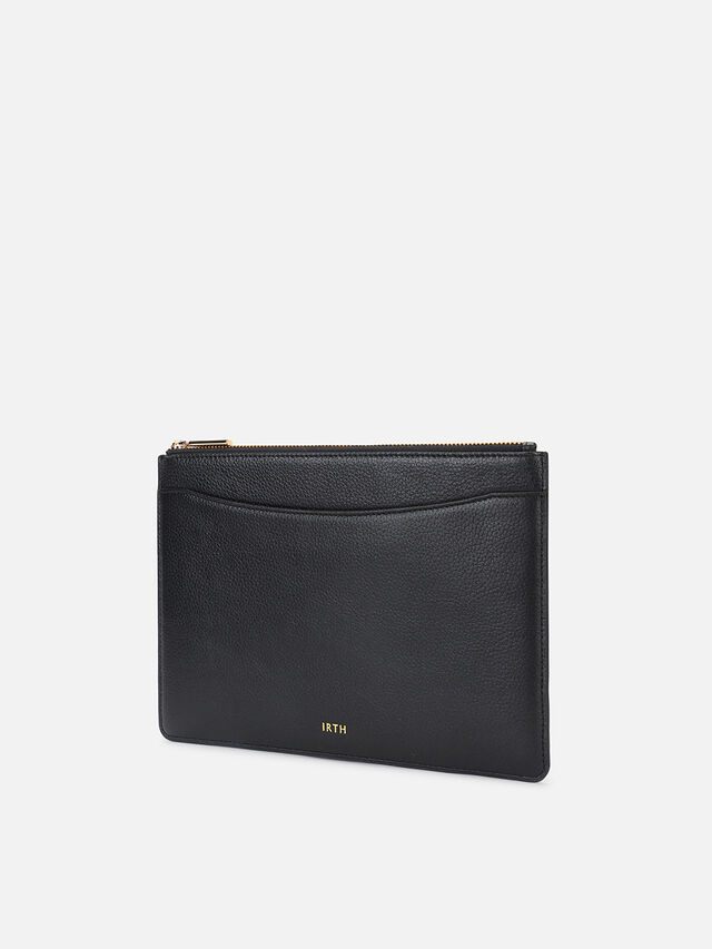 Nook Leather Pouch - Black