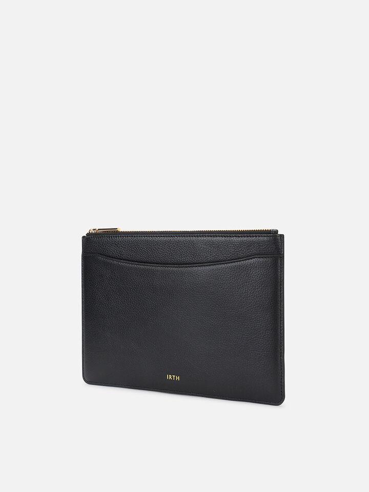 Nook Leather Pouch - Black