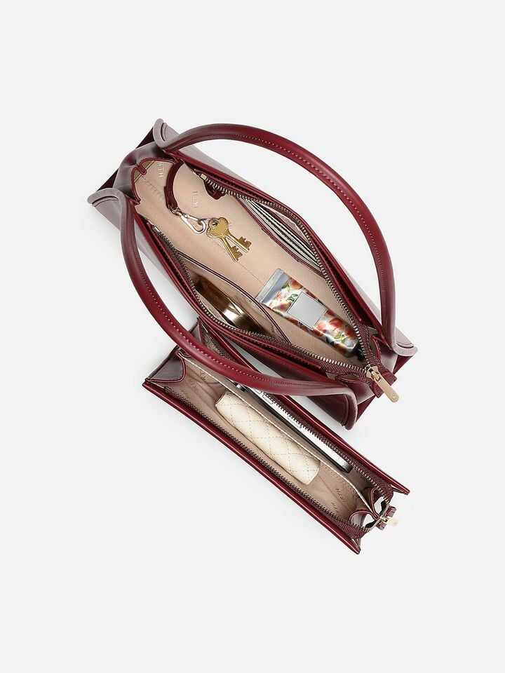 Cady Shoulder Bag - Dark Cherry